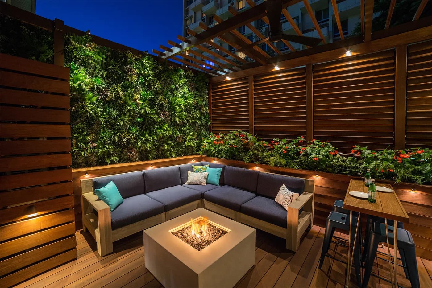 Coastal Source Downlights (Moonlighting) — outdoor landscape lighting