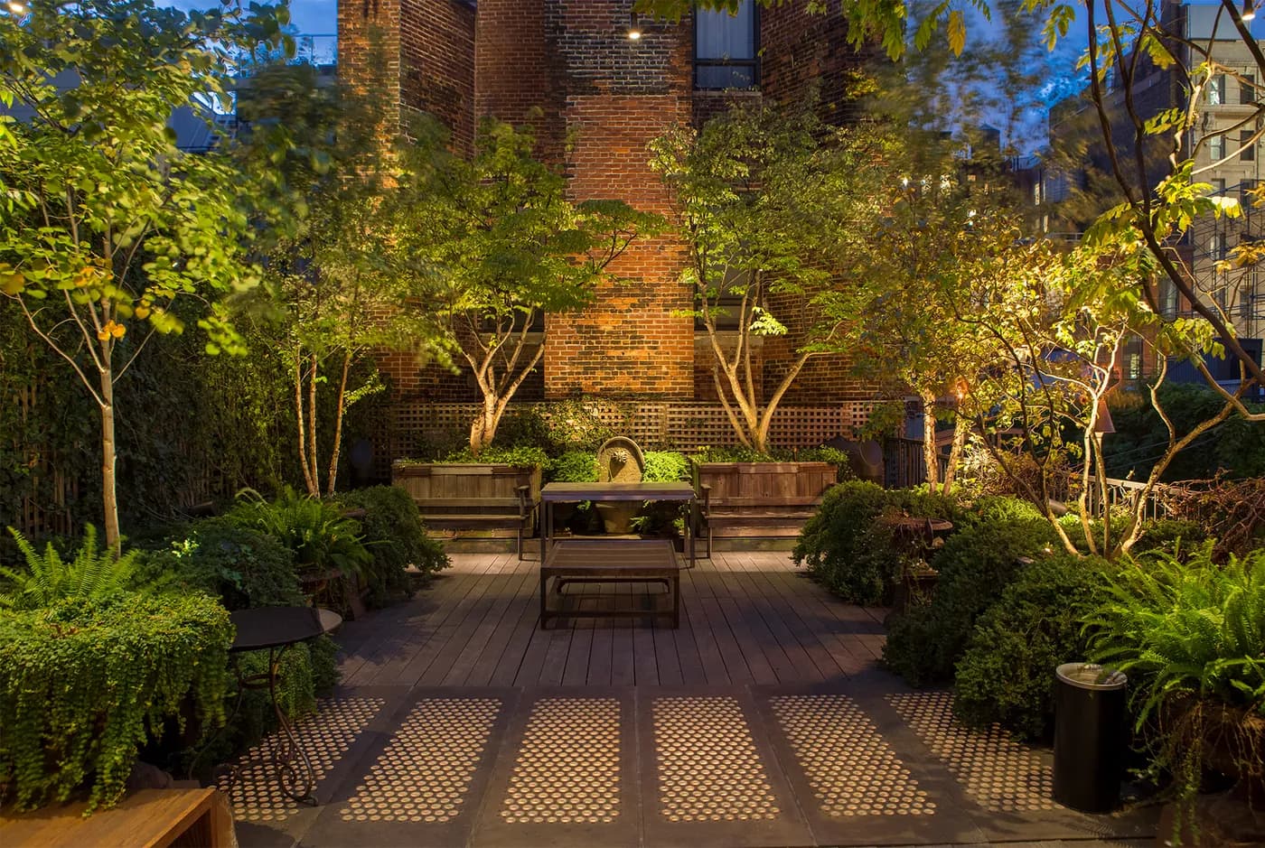 Coastal Source Uplights — outdoor landscape lighting