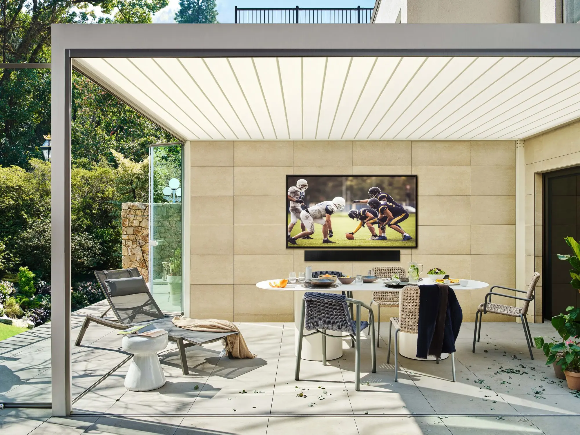 The Terrace, Full Sun — Samsung The Terrace