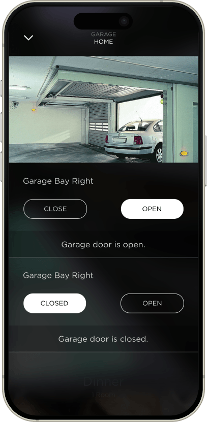 Controlling the home from the Savant app on an iPhone