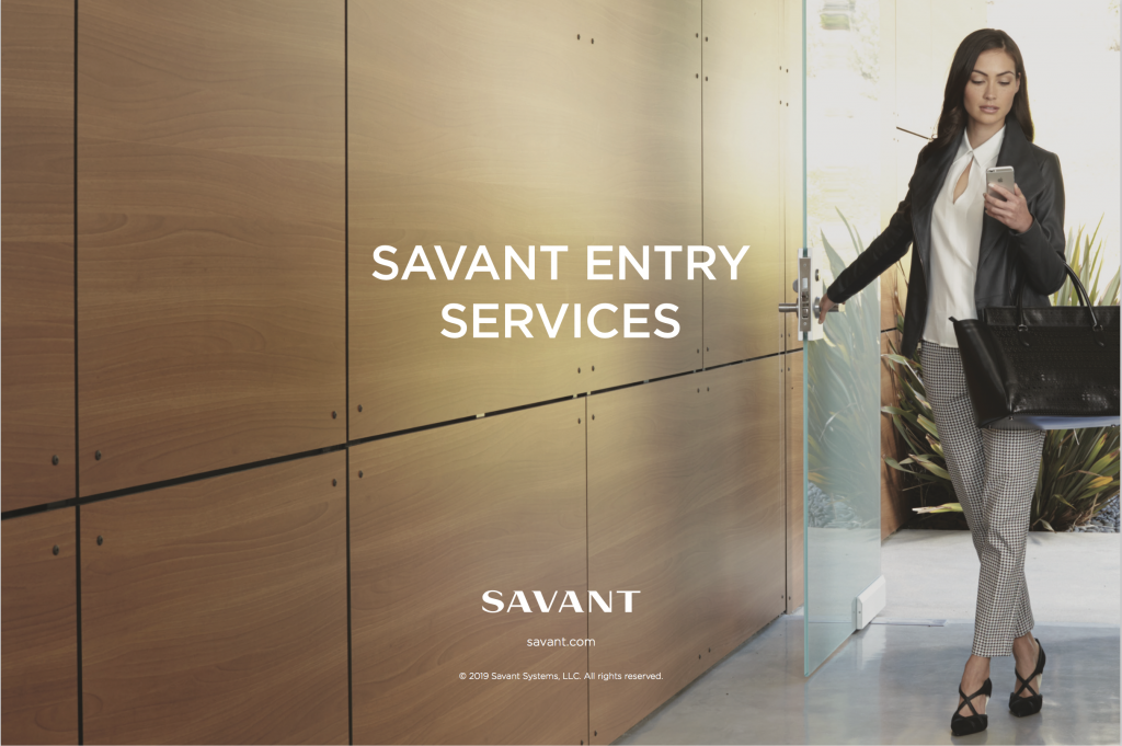 Savant Entry Services guide